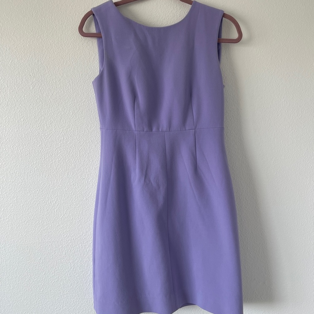 Diane von Furstenberg purple dress